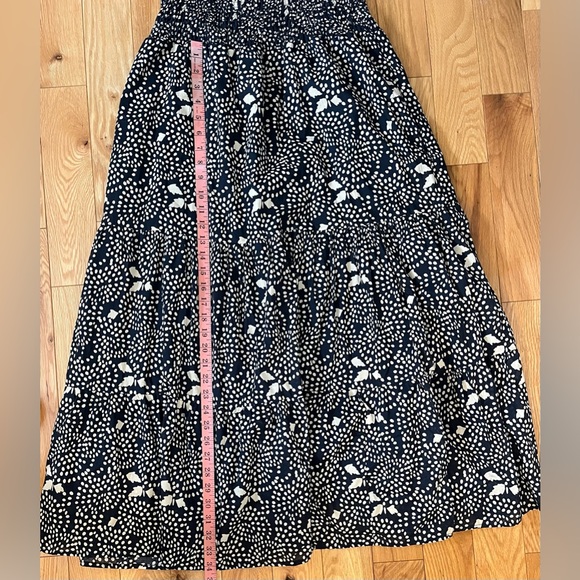 Mexx Navy and Cream Tiered Dress - Picture 5 of 6